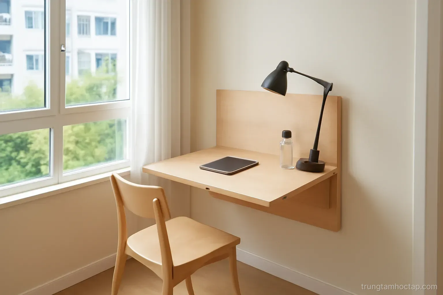 Góc học một mục đích: sắp chỗ ngồi để đầu óc tự vào việc